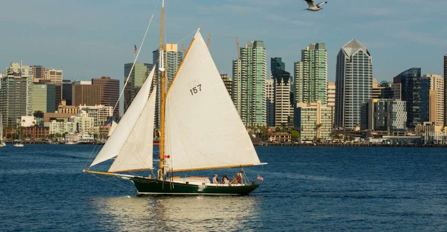 San Diego: Classic Yacht Sailing Experience - A 150-Minute Route Across San Diego Bay