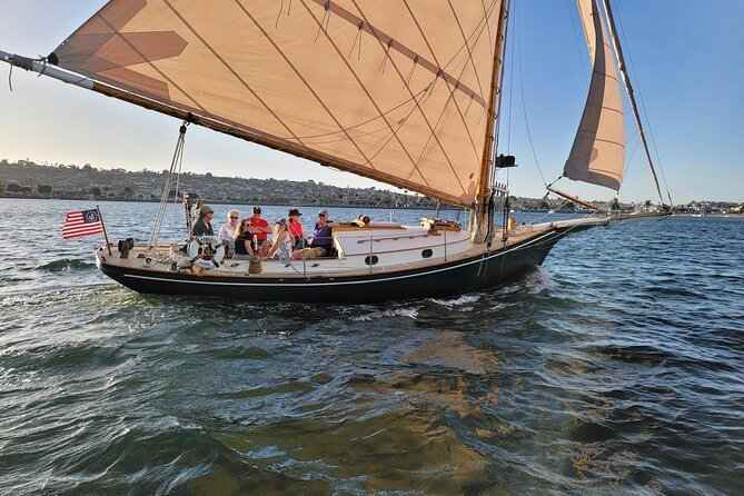 San Diego Sunset or Afternoon Sail on Classic Yacht - Sailing Past the Star of India