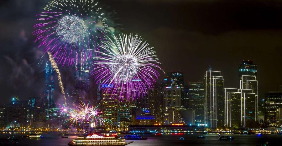 San Francisco: Empress Yacht July 4th Fireworks Party Cruise - The Empress Yacht and its two-deck layout