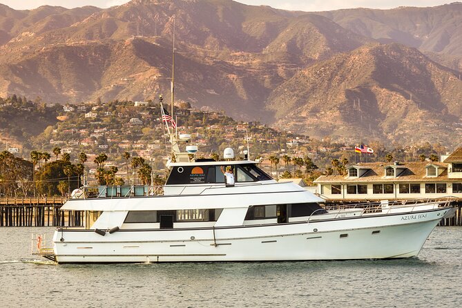 Santa Barbara Narrated Coastal Yacht Experience - Seeing Santa Barbara from 237 Stearns Wharf