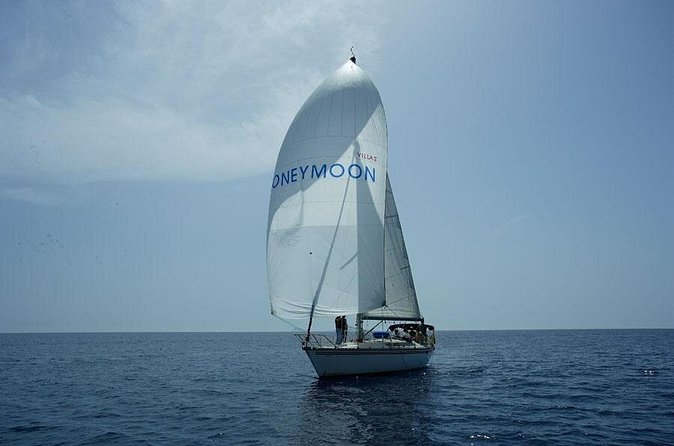 Santorini Oia: Private Sailing Yacht Cruise with Meal and Drinks - The old port views from the water