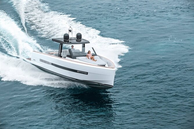 Santorini Private Luxury Yacht Sunset Cruise - White Beach, Mesa Pigadia, and time in the water