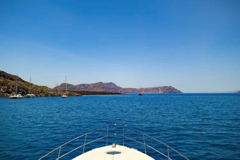 Santorini: Private Yacht Experience of Timeless Elegance - Setting out from Vlychada Marina
