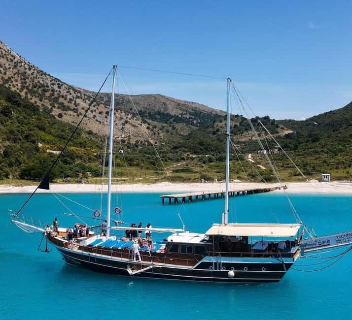Saranda: Discover Secret Bays with Prince Ennio Yacht Tour - Kakome offers a calmer bay and more time to swim