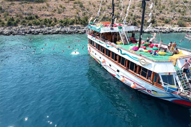 Sarande: Full-Day Louis Luxury Yacht Tour from Saranda - Kakome Bay is built for a swim