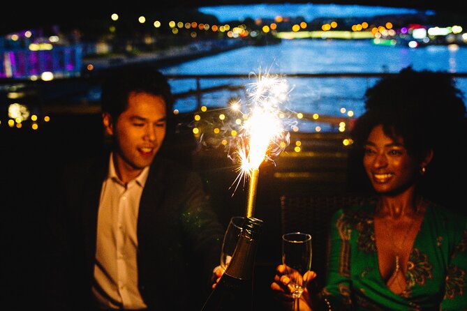 Seine River Dinner Cruise with Live Singer by VIP Yacht de Paris - Rooftop views before the meal