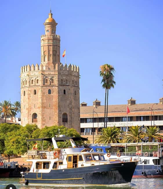 Seville: Flamenco life music Yacht Cruise, Tapas & Drinks - What you see from the Guadalquivir