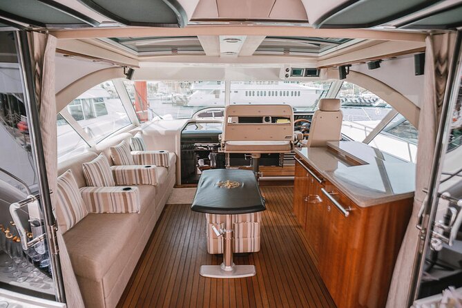 Steel Aweigh 65ft Sea Ray Yacht Rental - A menu planned before you leave