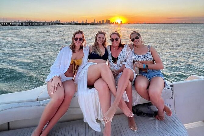 Sunset and Night Cruise of the Miami Bay Skyline on a Yacht - Miami’s pink hour is the real opening act