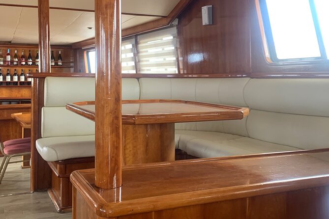 SUNSET LUXURY YACHT Protaras - HUGE slide - BBQ - 1 free drink - Fig Tree Bay and Konnos Bay from the water