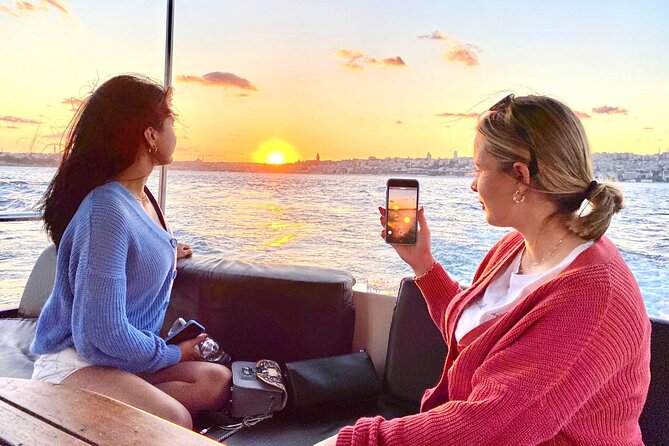 Sunset or Daytime Istanbul Guided Luxury Yacht Cruise with Snacks - Dolmabahçe Palace and the European shore