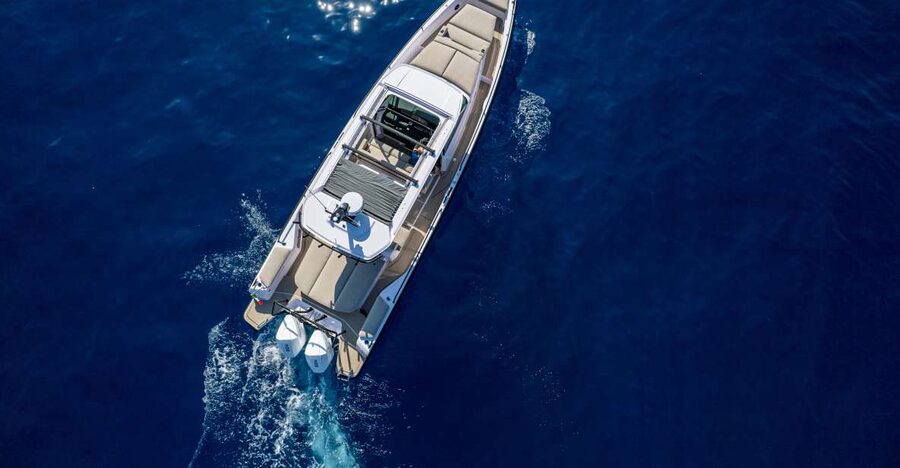 The Fastest All Inclusive Private Motor Yacht in Santorini - Swimming at the volcano’s sulfur springs