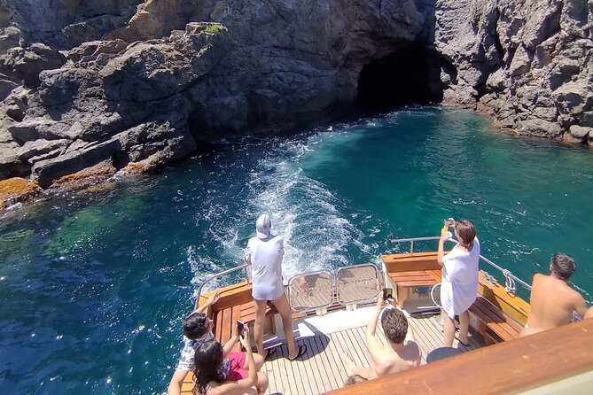 Tour of Ischia Island with Motor Yacht Rocca Corsa - Citara Bay, San Francesco, and Punta Chiarito