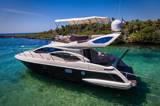 Tulum Luxury Escape – 4h All Inclusive on 43' Private Yacht - Lunch prepared by a chef, with a premium bar