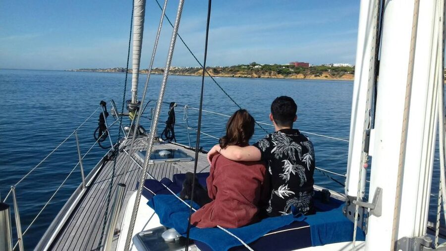 Vilamoura: Coastal Cruise on a Luxury Sailing Yacht - The Coast Toward Albufeira