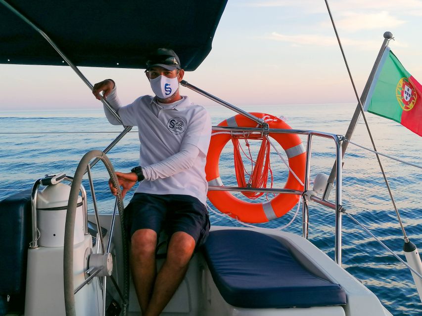 Vilamoura: Coastal Cruise on a Luxury Sailing Yacht - Sailing, Music, and the Possibility of a Swim