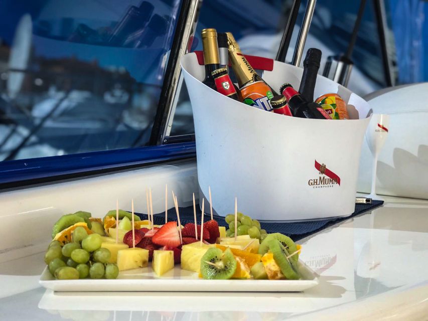 Vilamoura: Custom Private Yacht Cruise with Drinks & Bites - Leaving Vilamoura Marina for a private day at sea
