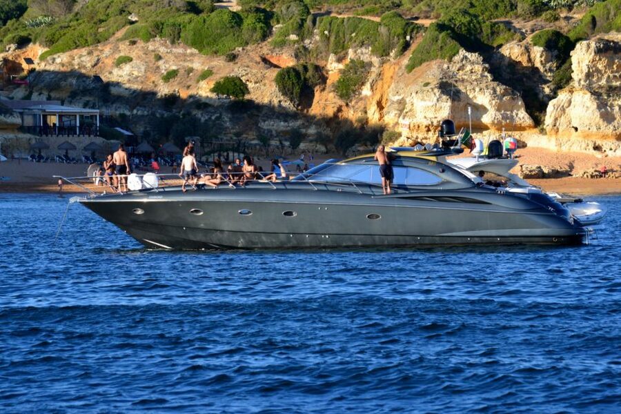 Vilamoura: Custom Private Yacht Cruise with Drinks & Bites - Caves, cliffs, and swimming from the yacht