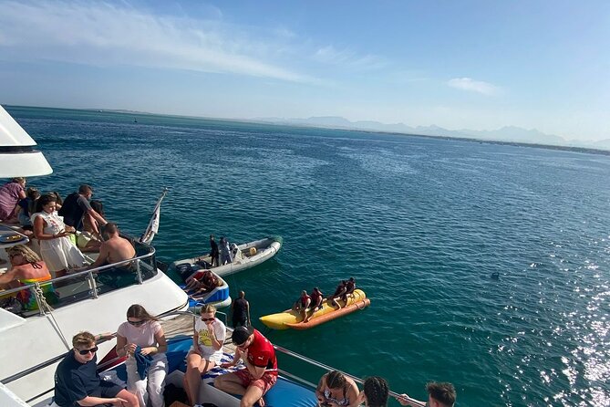 VIP Luxury yacht Snorkeling &Discover Orange Bay island _hurghada - Setting Out From Hurghada Marina