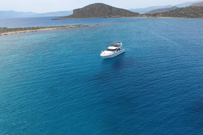 Vip Motor Yacht Charter-17 meter-10 Guest-Half day or Sunset trip - A private way to see Mirabello Bay