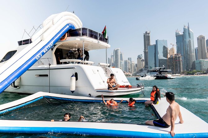 Yacht Cruise & Swimming, Snorkeling with Live B.B.Q Lunch - Swimming, inflatables, and the pool question