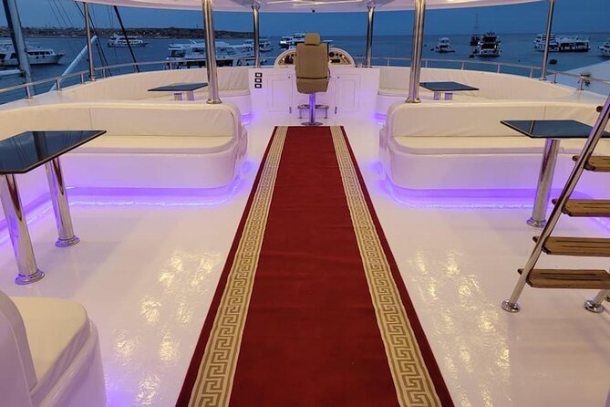 Yacht Cruise with Dinner & Oriental Show - Shoes, seating, and practical comfort
