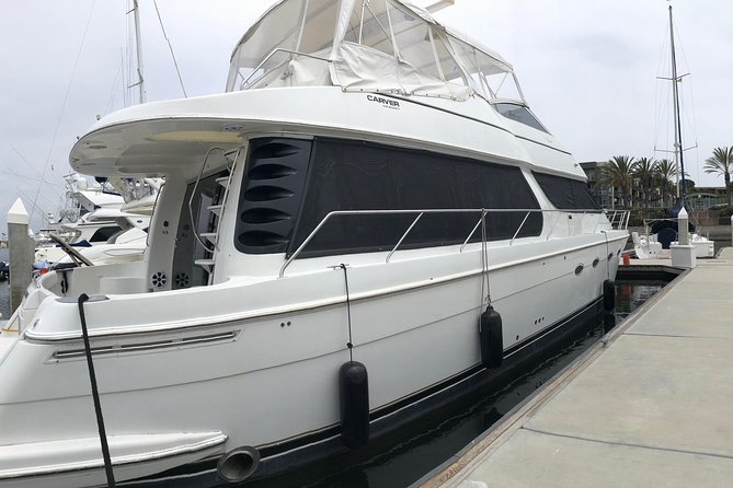 Yacht rental charter in Marina del Rey - 60' CARVER - What four hours on the water feels like