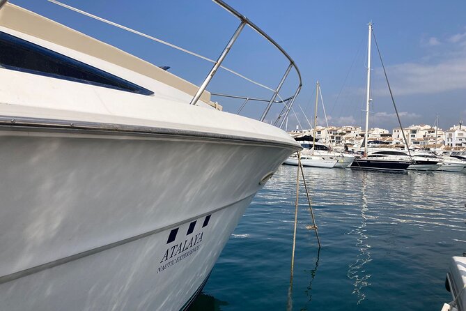 Yacht ride in Puerto Banús - The spacious sun deck is the star feature