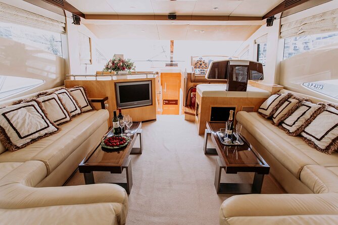 Yacht Trip Dubai : Book 56 ft Premium Yacht up to 21 people - Is $870.81 good value?