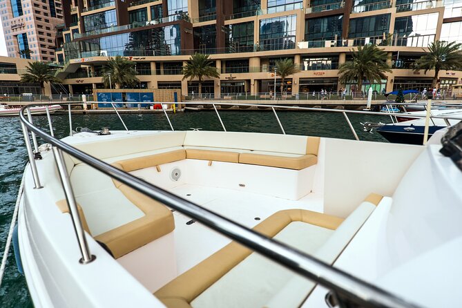 Yachting in Dubai: Book 36 ft Yacht Charter up to 10 people - Burj Al Arab, Dubai’s unmistakable hotel