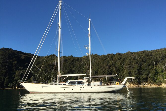 Yonder Star Sailing Yacht - Under the Harbour Bridge and past Chelsea Sugar Factory